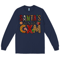 Navy santa's favorite cxm Long Sleeve Tee - Jasminsmagicworld