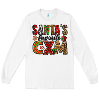 White santa's favorite cxm Long Sleeve Tee - Jasminsmagicworld