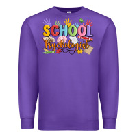 Purple school psychologist Premium Sweatshirt - MaliasSmallBusiness