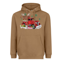 Toasted Coconut christmas truck Heavyweight Hoodie - MaliasSmallBusiness