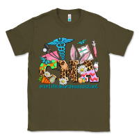 Army Green easter cna certified nursing assistant Classic Tee - AdoDesignShop