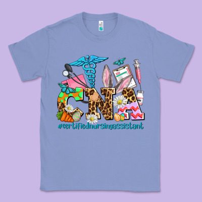 Easter Cna Certified Nursing Assistant Classic Tee Designed By Adodesignshop
