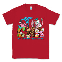 Red easter cna certified nursing assistant Classic Tee - AdoDesignShop