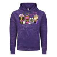 Cloud Purple weed coffee cups Vintage Hoodie - Zillion Design Studio
