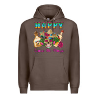 Coffee Happy Cinco De Mayo Mexican Skull Tequila Bottle Roses Cactus Premium Hoodie - Artiststas