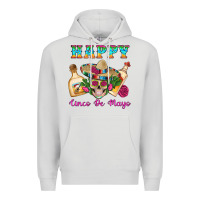 Dove Grey Happy Cinco De Mayo Mexican Skull Tequila Bottle Roses Cactus Premium Hoodie - Artiststas
