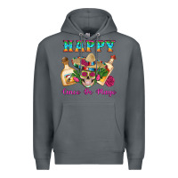 Rock Happy Cinco De Mayo Mexican Skull Tequila Bottle Roses Cactus Premium Hoodie - Artiststas