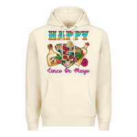 Sandshell Happy Cinco De Mayo Mexican Skull Tequila Bottle Roses Cactus Premium Hoodie - Artiststas
