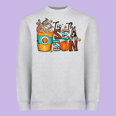 Tis The Sea Son Heavyweight Sweatshirt Designed By Cowhidedigitalart