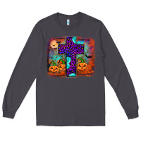 Smoke halloween cross Long Sleeve Tee - JahusDesignShop