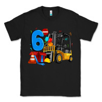 Black forklift birthday six Classic Tee - Artiststas