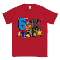 Red forklift birthday six Classic Tee - Artiststas