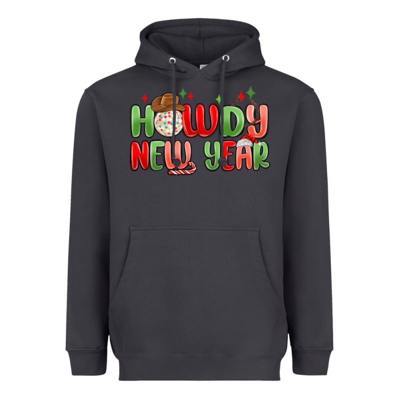 Howdy New Year Heavyweight Hoodie by MaliasSmallBusiness | Teevron