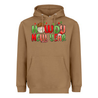 Toasted Coconut howdy new year Heavyweight Hoodie - MaliasSmallBusiness