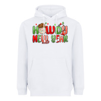 White howdy new year Heavyweight Hoodie - MaliasSmallBusiness
