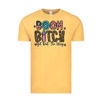 Vintage Mustard boom bitch Vintage Tee - CowhideDigitalArt