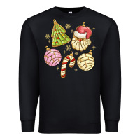 Black christmas conchas Premium Sweatshirt - MaliasSmallBusiness