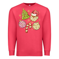 Cardinal christmas conchas Premium Sweatshirt - MaliasSmallBusiness