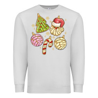 Dove Grey christmas conchas Premium Sweatshirt - MaliasSmallBusiness
