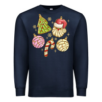 Navy christmas conchas Premium Sweatshirt - MaliasSmallBusiness