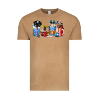 Vintage Camel police coffee cup Vintage Tee - AdoDesignShop