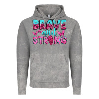 Cloud Rock Brave and Strong Vintage Hoodie - texasbilliewilder