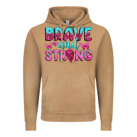 Vintage Camel Brave and Strong Vintage Hoodie - texasbilliewilder