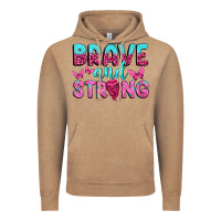 Vintage Coffee Brave and Strong Vintage Hoodie - texasbilliewilder