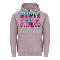 Vintage Zinc Brave and Strong Vintage Hoodie - texasbilliewilder