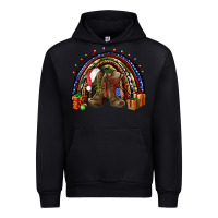 Black Army Christmas rainbow Urban Hoodie - NancyCooperArtShop