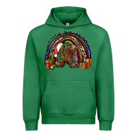 Emerald Army Christmas rainbow Urban Hoodie - NancyCooperArtShop
