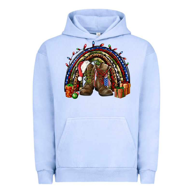 Army Christmas Rainbow Urban Hoodie by NancyCooperArtShop | Teevron