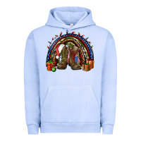 Pigment Grape Ice Army Christmas rainbow Urban Hoodie - NancyCooperArtShop