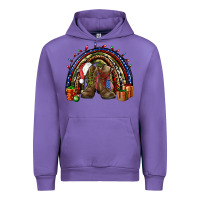 Tulip Army Christmas rainbow Urban Hoodie - NancyCooperArtShop