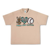 Burro peace love baseball Urban Heavy Tee - CowhideDigitalArt