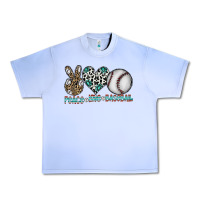 Grape Ice peace love baseball Urban Heavy Tee - CowhideDigitalArt
