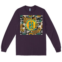 Plum gigi sunflower turquoise Long Sleeve Tee - Jasminsmagicworld