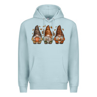 Blue Mist fall gnomes Premium Hoodie - SublimationCraftShop
