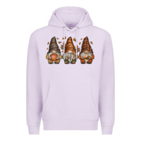 Lilac fall gnomes Premium Hoodie - SublimationCraftShop