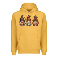 Mustard fall gnomes Premium Hoodie - SublimationCraftShop