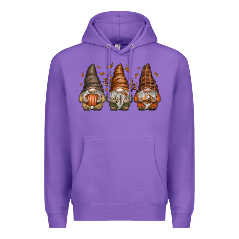 Fall Gnomes Premium Hoodie by SublimationCraftShop | Teevron