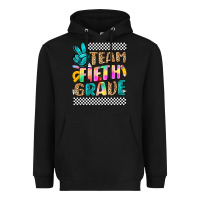 Black team fifth grade Heavyweight Hoodie - NancyCooperArtShop