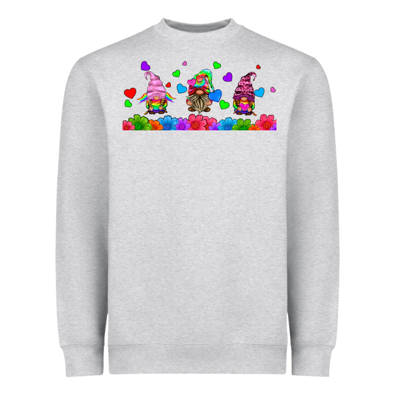 Lgbtq Gnome  Libbey Glass Heavyweight Sweatshirt by HRA Design Shop | Teevron