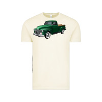 Vintage Arctic western green truck right 34 view Vintage Tee - FaDigitalArtStudio