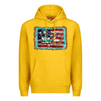 Lemon flag cactus horseshoe Premium Hoodie - AdoDesignShop