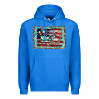 True Royal flag cactus horseshoe Premium Hoodie - AdoDesignShop