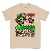 Mushroom merry christmas paws with santa Classic Tee - AdoDesignShop