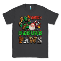 Smoke merry christmas paws with santa Classic Tee - AdoDesignShop