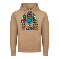 Vintage Coffee western rainbow  be kind Vintage Hoodie - RanaPortraitStore