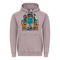 Vintage Zinc western rainbow  be kind Vintage Hoodie - RanaPortraitStore